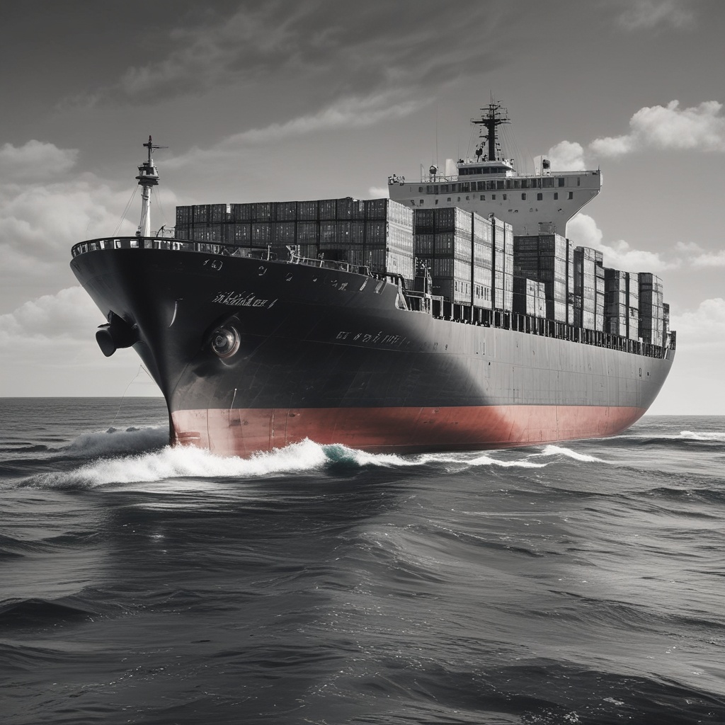 A ship consisting of cargo